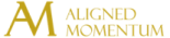 Aligned Momentum (A.M.) Gold Logo